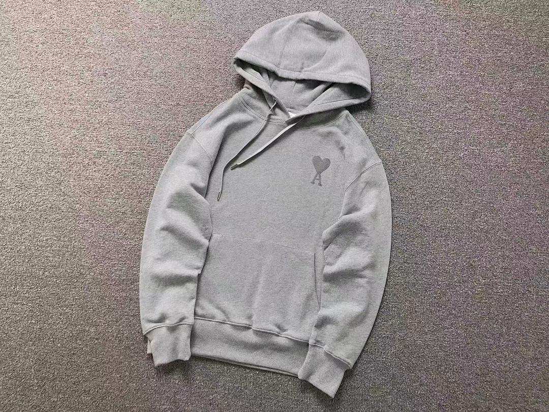 AMI 188 AMI HOODIE 22082705001 (Im 170Cm 60Kg I Wear Size M In The Phot) - Image 17
