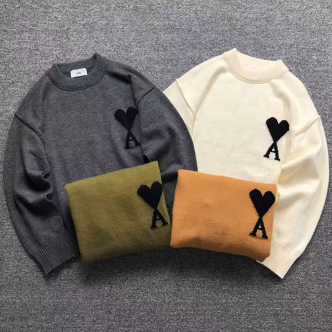 AMI 138 AMI SWEATER 3110070917 (Im 170Cm 60Kg I Wear Size S In The Phot)