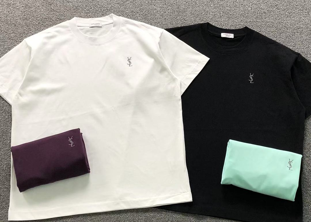 Saint Laurent 125 SA⭐⭐T ⭐⭐U⭐⭐NT T-SHIRT 127300260 (Im 170Cm 60Kg I Wear Size 2XL In The Phot) - Image 6