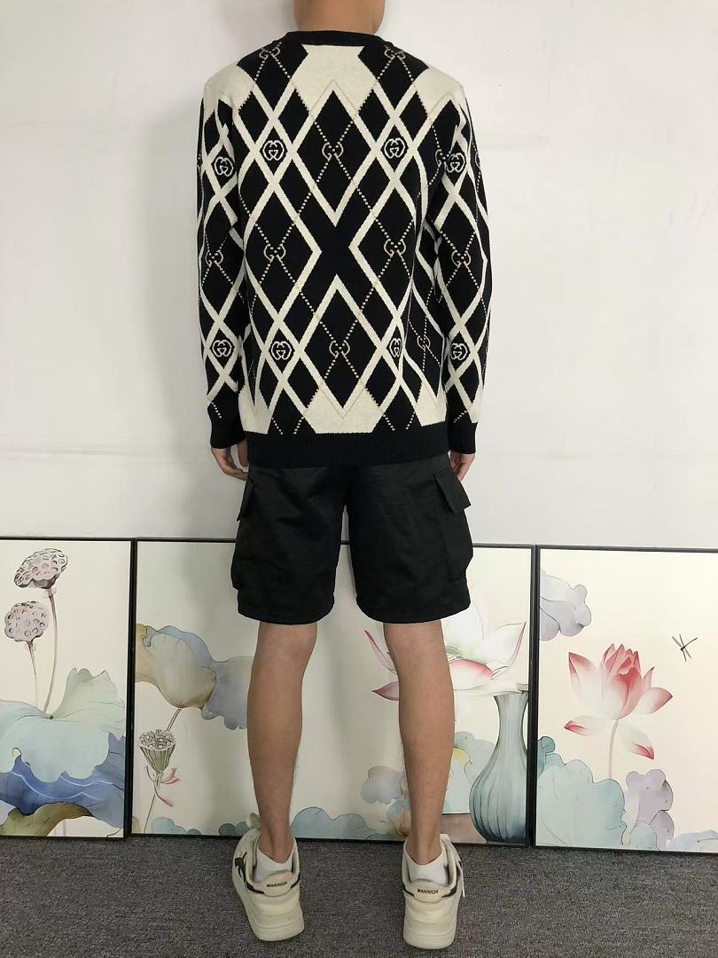Gucci 208 G⭐C⭐I SWEATER 3208163021 (Im 170Cm 60Kg I Wear Size L In The Phot) - Image 4