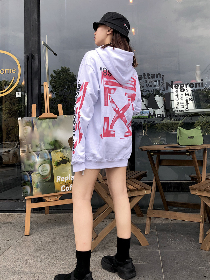 Off-White 98 OFF-WHITE (WHITE HOODIE) - Image 51