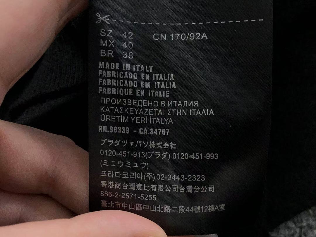 Prada 218 P⭐A⭐A SWEATER 511131904 (Im 170Cm 57Kg I Wear Size 42 In The Phot) - Image 16
