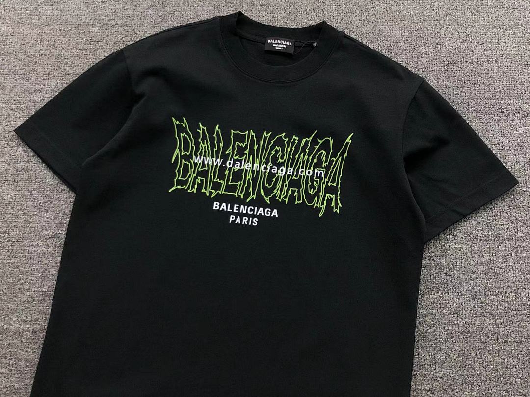 Balenciaga 115 B⭐L⭐⭐⭐IA⭐A T-SHIRT 31152021 (Im 170Cm 57Kg I Wear Size M In The Phot) - Image 13