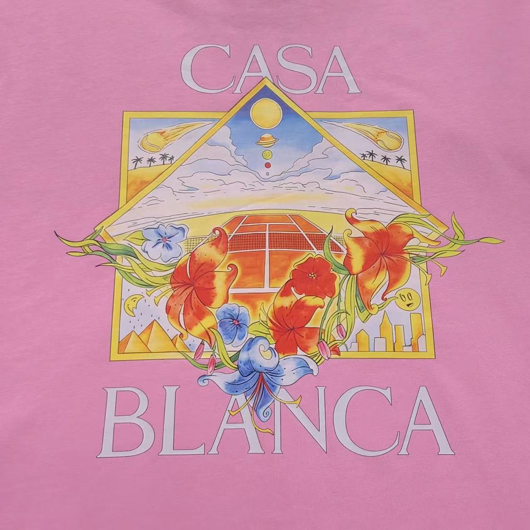 Casablanca 98 CASABLANCA T-SHIRT 5233011127 (Im 170Cm 60Kg I Wear Size L In The Phot) - Image 15