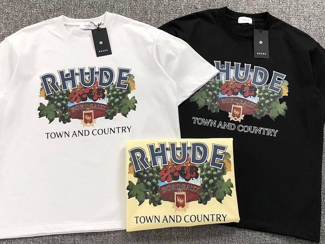 Rhude 105 RHUDE T-SHIRT 412191817 (Im 170Cm 57Kg I Wear Size M In The Phot) - Image 6