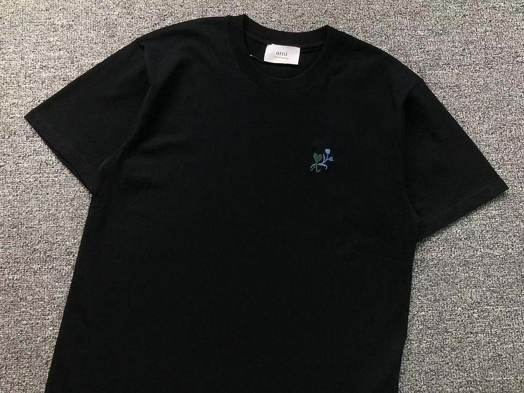 AMI 98 AMI T-SHIRT 3208210721 (Im 170Cm 60Kg I Wear Size M In The Phot) - Image 11