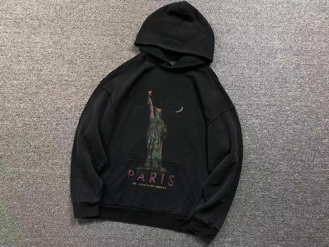 Balenciaga 275 B⭐L⭐⭐⭐IA⭐A HOODIE 4122711163 (Im 170Cm 60Kg I Wear Size XS In The Phot) - Image 6
