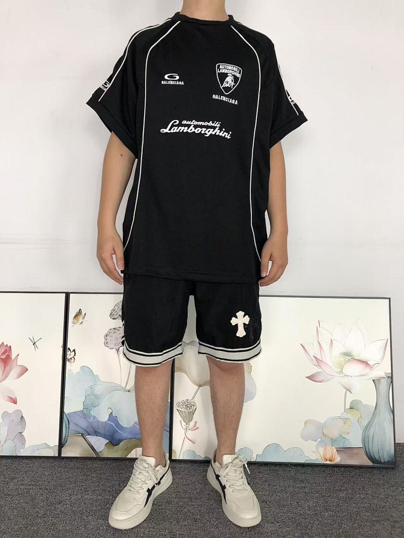 Balenciaga 158 B⭐L⭐⭐⭐IA⭐A T-SHIRT 3108082321 (Im 170Cm 60Kg I Wear Size 2 In The Phot) - Image 3