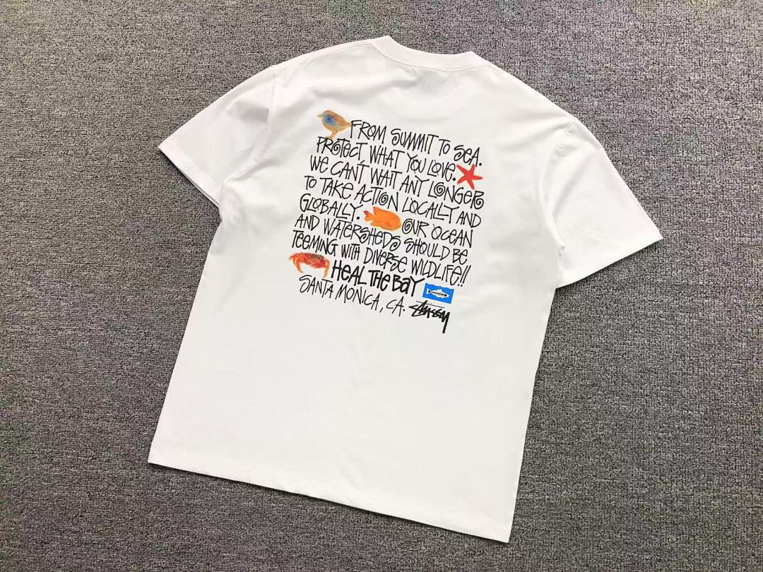 Stussy 85 STUSSY T-SHIRT 3104110631 (Im 170Cm 60Kg I Wear Size L In The Phot) - Image 7