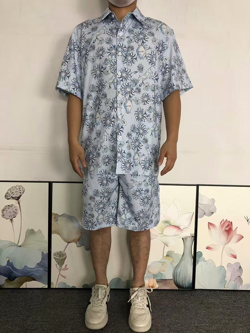Dior 165 D⭐O⭐ SHIRT SHORTS 3206062620 (Im 170Cm 60Kg I Wear Size L In The Phot) - Image 4