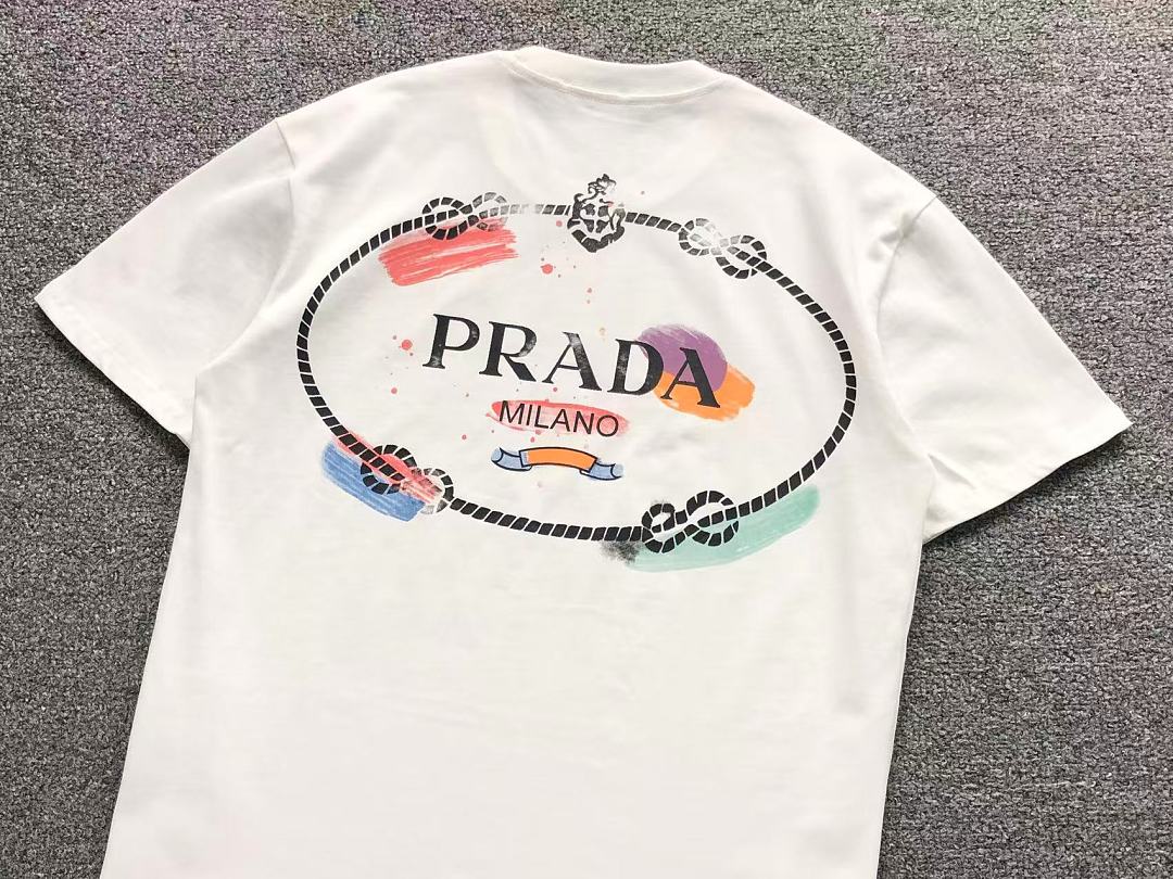 Prada 85 P⭐A⭐A T-SHIRT 125280232 (Im 170Cm 60Kg I Wear Size M In The Phot) - Image 8