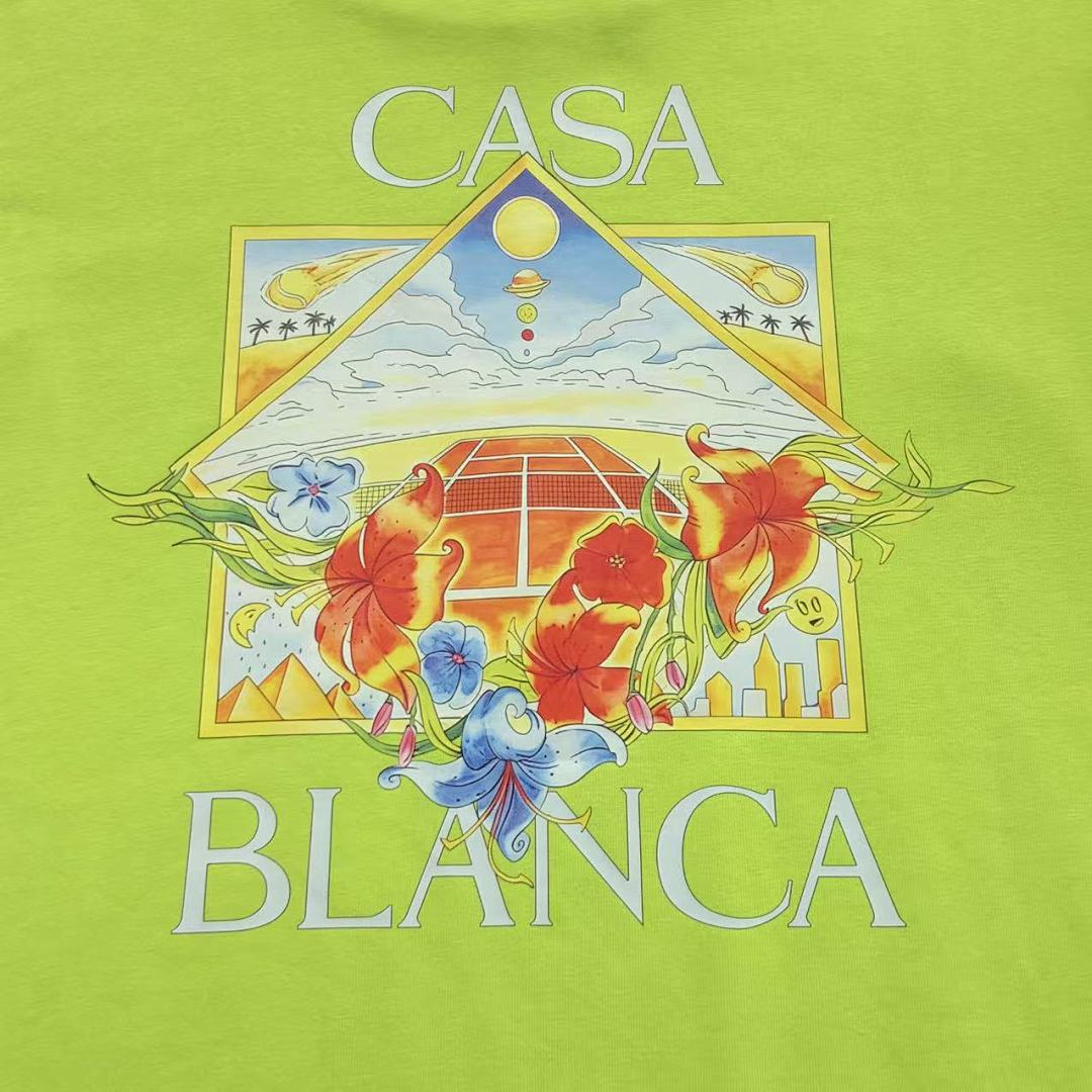 Casablanca 98 CASABLANCA T-SHIRT 5233011127 (Im 170Cm 60Kg I Wear Size L In The Phot) - Image 18