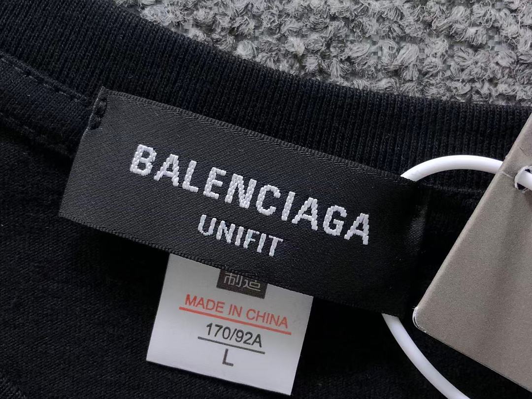 Balenciaga 115 B⭐L⭐⭐⭐IA⭐A T-SHIRT 22051313172 (Im 170Cm 60Kg I Wear Size L In The Phot) - Image 22
