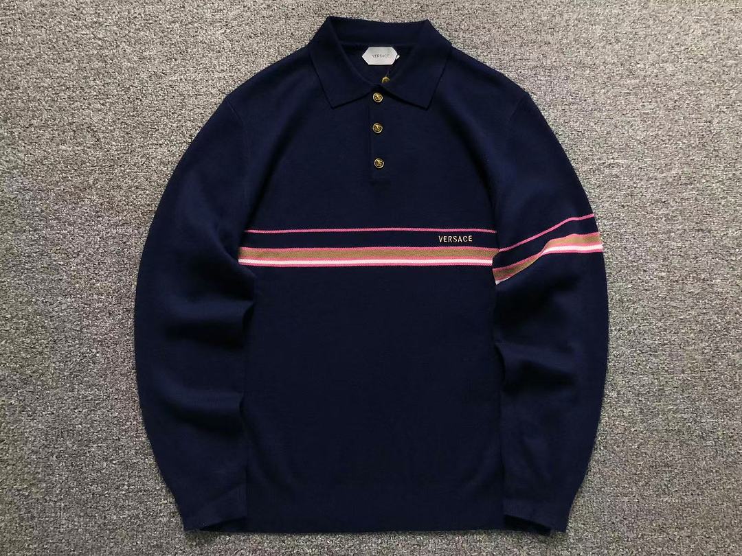 Versace 258 V⭐⭐SA⭐E SWEATER 3208211621 (Im 170Cm 60Kg I Wear Size L In The Phot) - Image 5