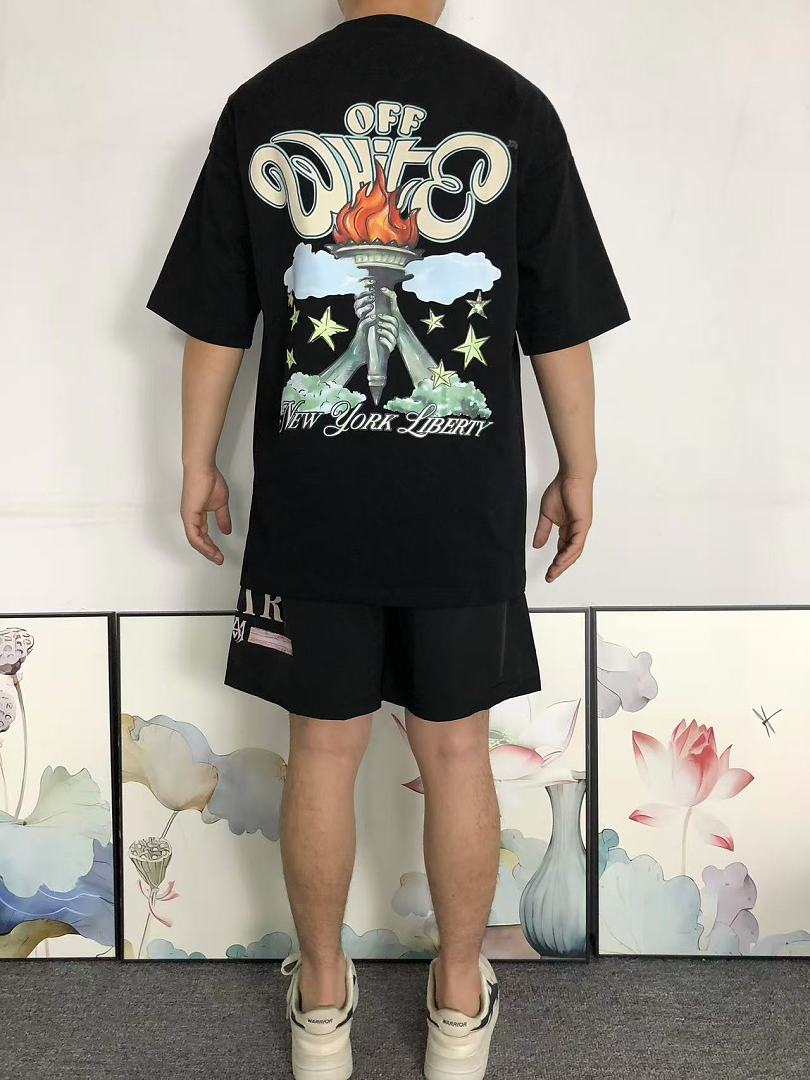 Off-White 113 OFF-WHITE T-SHIRT 526082819 (Im 170Cm 60Kg I Wear Size S In The Phot) - Image 4