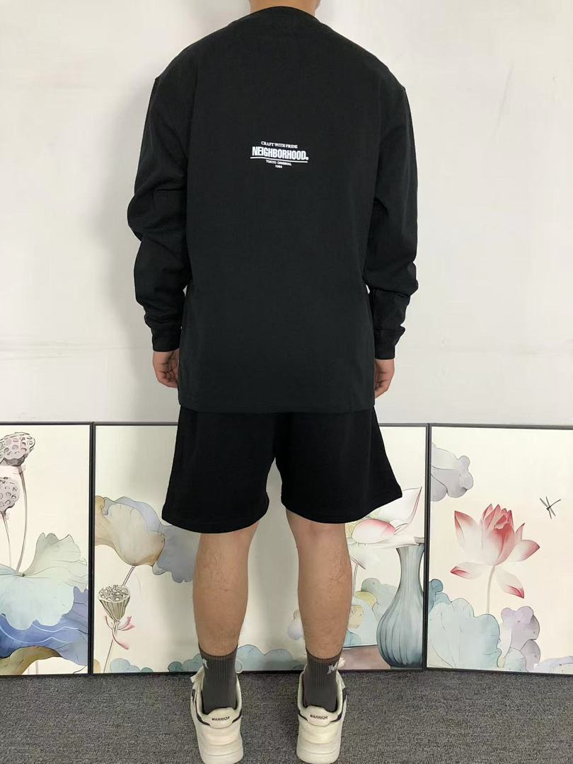 Neighborhood 108 NEIGHBORHOOD LONG SLEEVED 1112110102 (Im 170Cm 60Kg I Wear Size M In The Phot) - Image 4