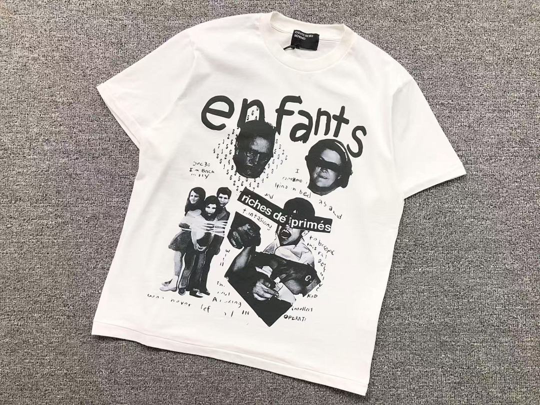 Chanel 85 ENFANTS RICHES DEPRIMES T-SHIRT 571122124 (Im 170Cm 60Kg I Wear Size S In The Phot) - Image 6