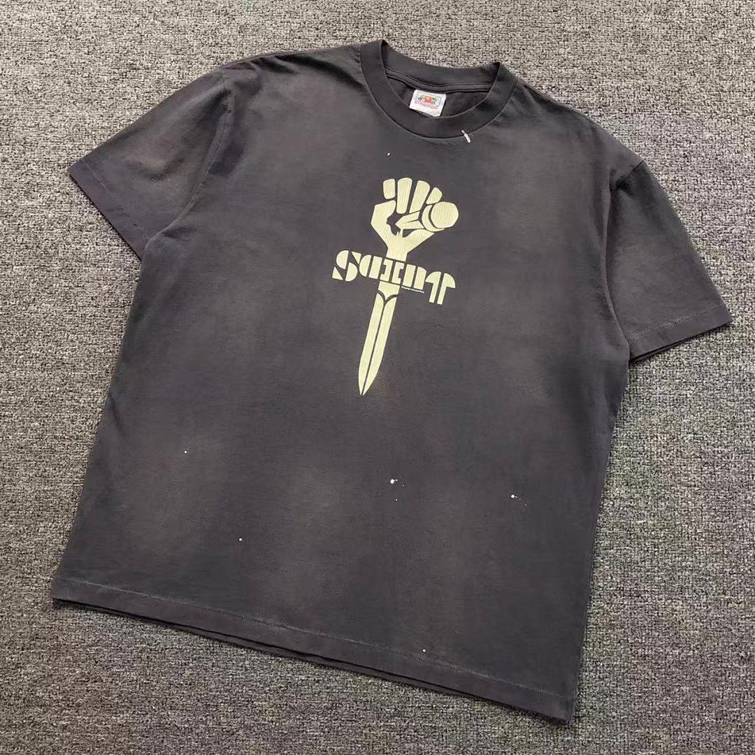 Chanel 98 SAINT MICHAEL T-SHIRT 5121609136 (Im 170Cm 60Kg I Wear Size L In The Phot)