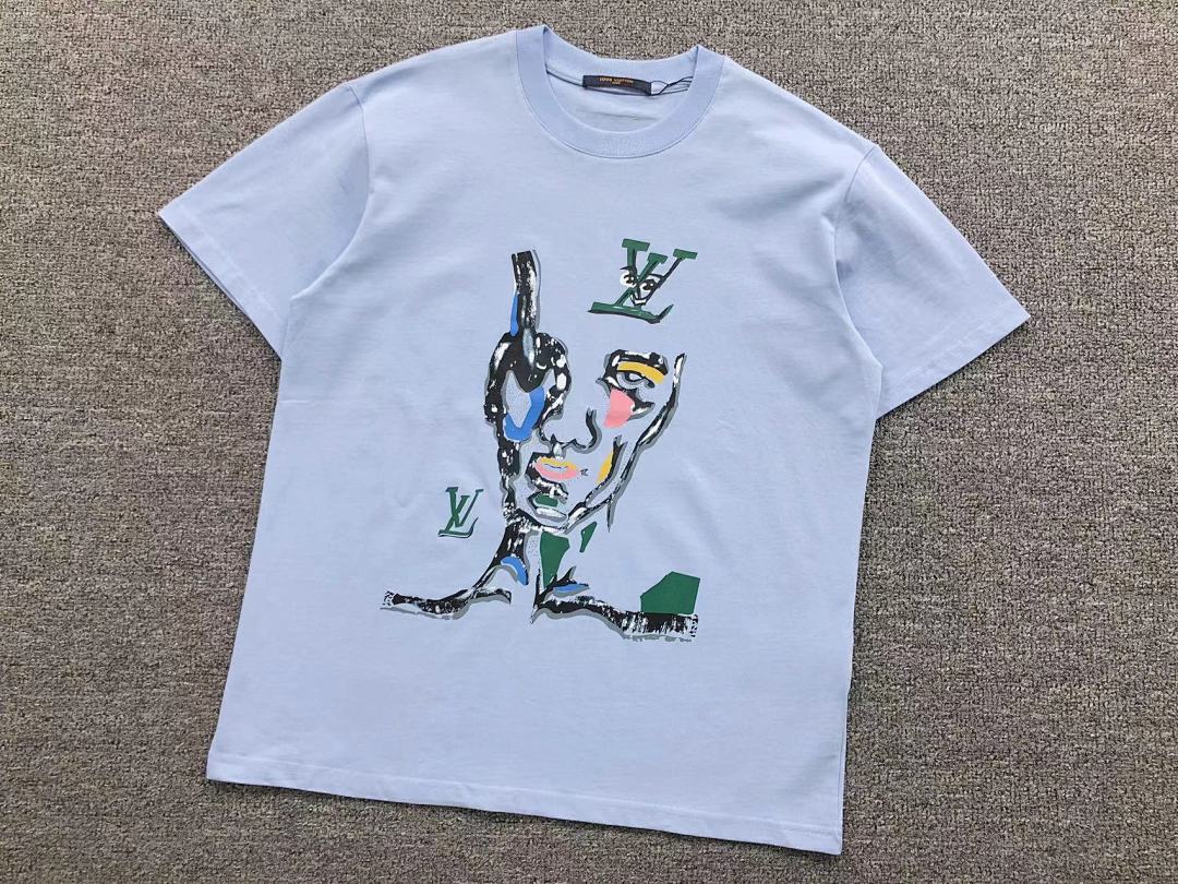 Louis Vuitton 128 L⭐ T-SHIRT 1101170521 (Im 170Cm 57Kg I Wear Size M In The Phot) - Image 10