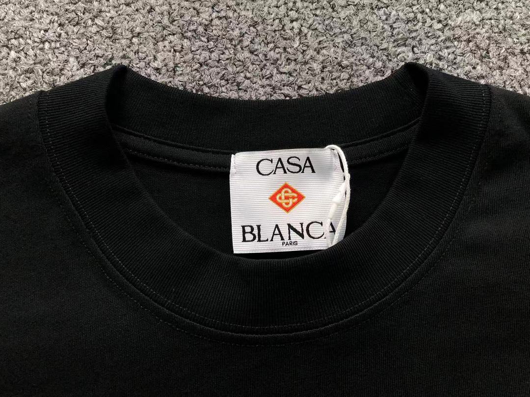 Casablanca 105 CASABLANCA T-SHIRT 52071803127 (Im 170Cm 60Kg I Wear Size L In The Phot) - Image 30