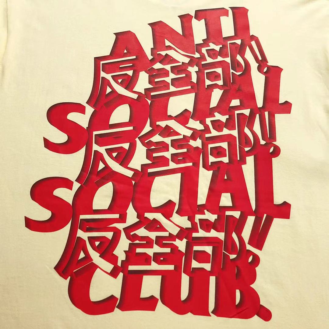 Christian Louboutin 85 ANTI SOCIAL CLUB T-SHIRT - Image 11