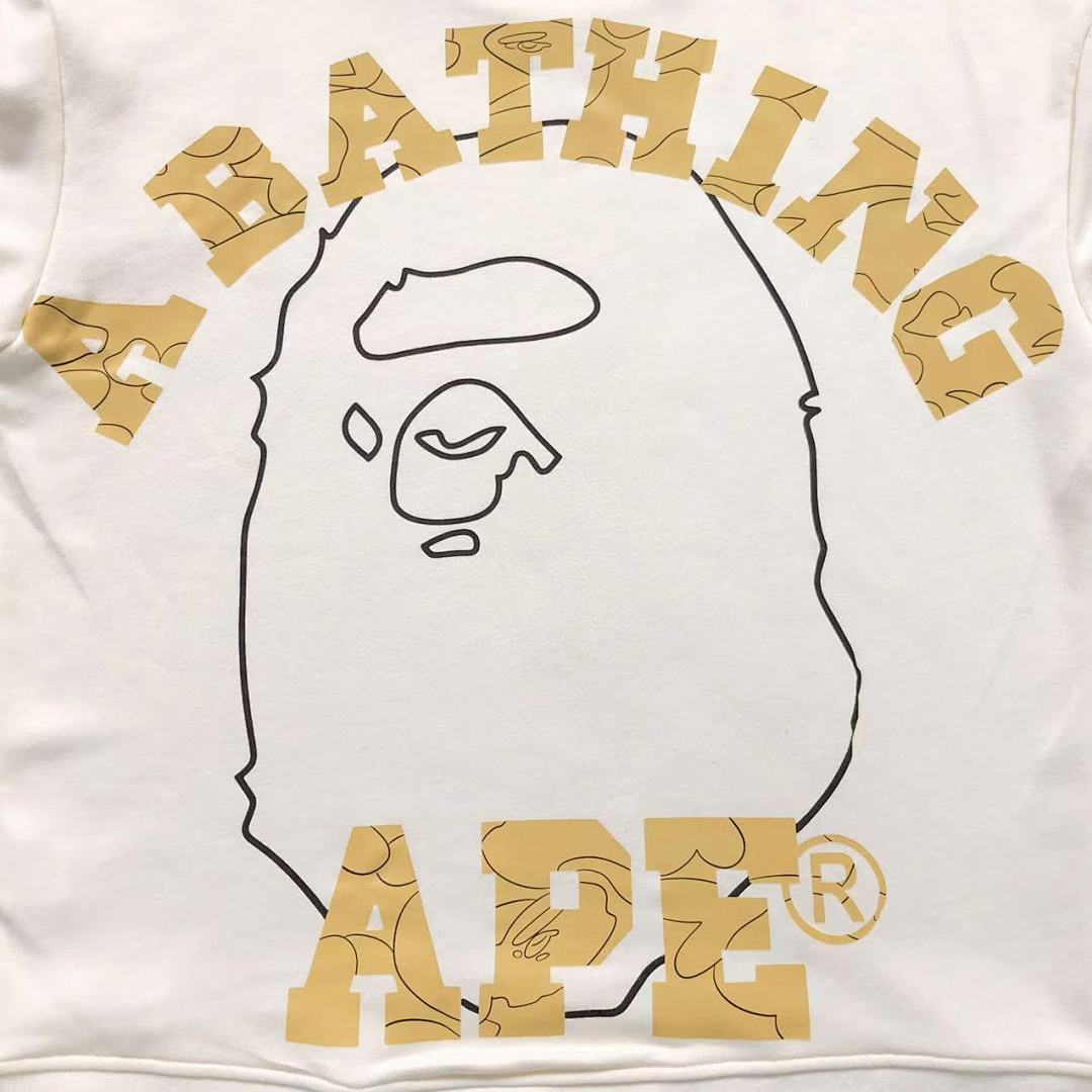Bape 125 BAPE HOODIE 4111280517 (Im 170Cm 55Kg I Wear Size S In The Phot) - Image 15