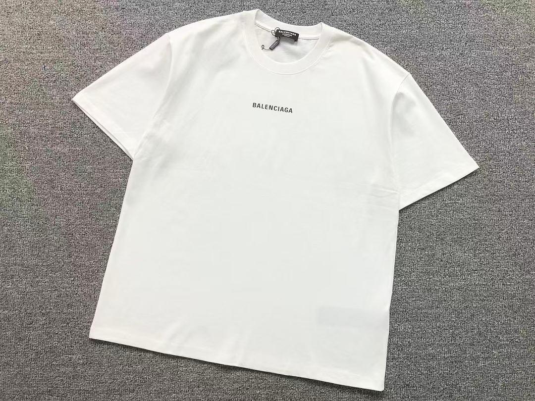 Balenciaga 113 B⭐L⭐⭐⭐IA⭐A T-SHIRT 5207270370 (Im 170Cm 60Kg I Wear Size 2XL In The Phot) - Image 11