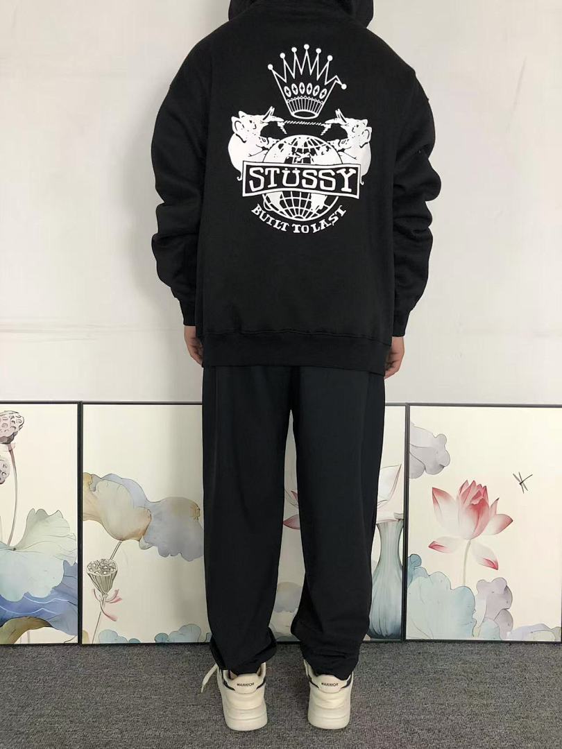 Stussy 118 STUSSY HOODIE 11102026119 (Im 170Cm 60Kg I Wear Size M In The Phot) - Image 4