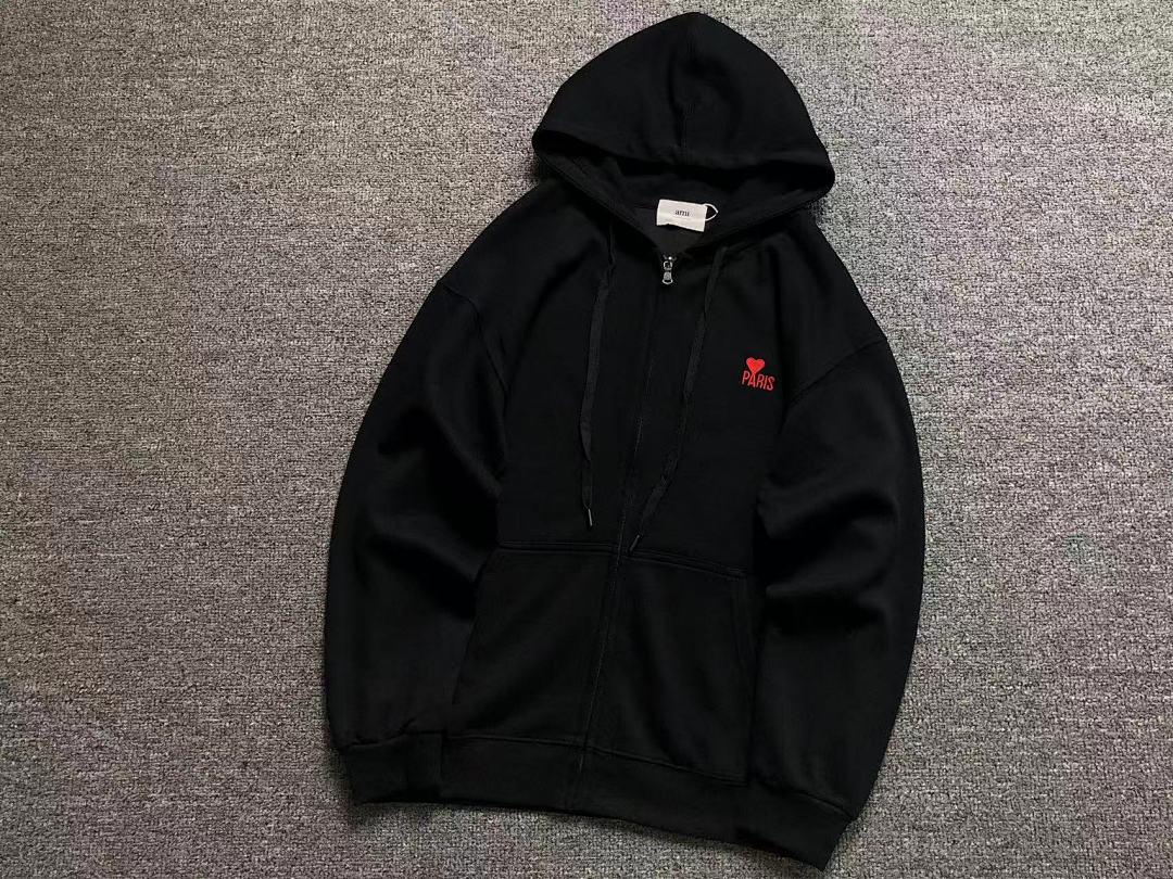 Unbranded 215 AMI HOODIE 2110213301 (Im 170Cm 60Kg I Wear Size L In The Phot) - Image 8