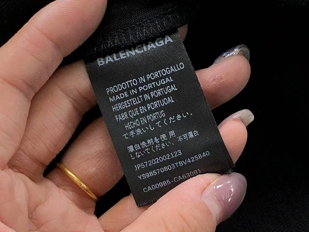 Balenciaga 108 B⭐L⭐⭐⭐IA⭐A T-SHIRT 2162308125 (Im 170Cm 60Kg I Wear Size S In The Phot) - Image 29