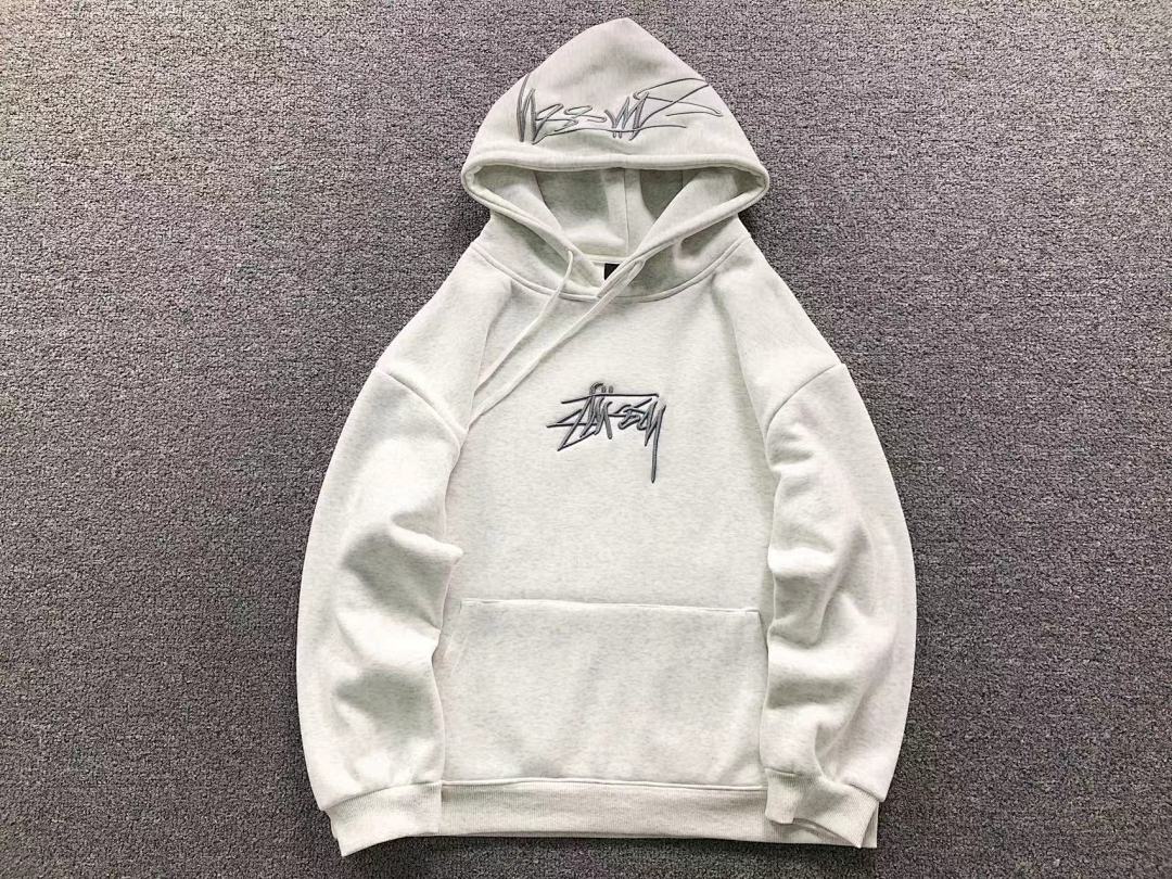 Stussy 195 STUSSY HOODIE 123101159 (Im 172Cm 55Kg I Wear Size M In The Phot) - Image 5
