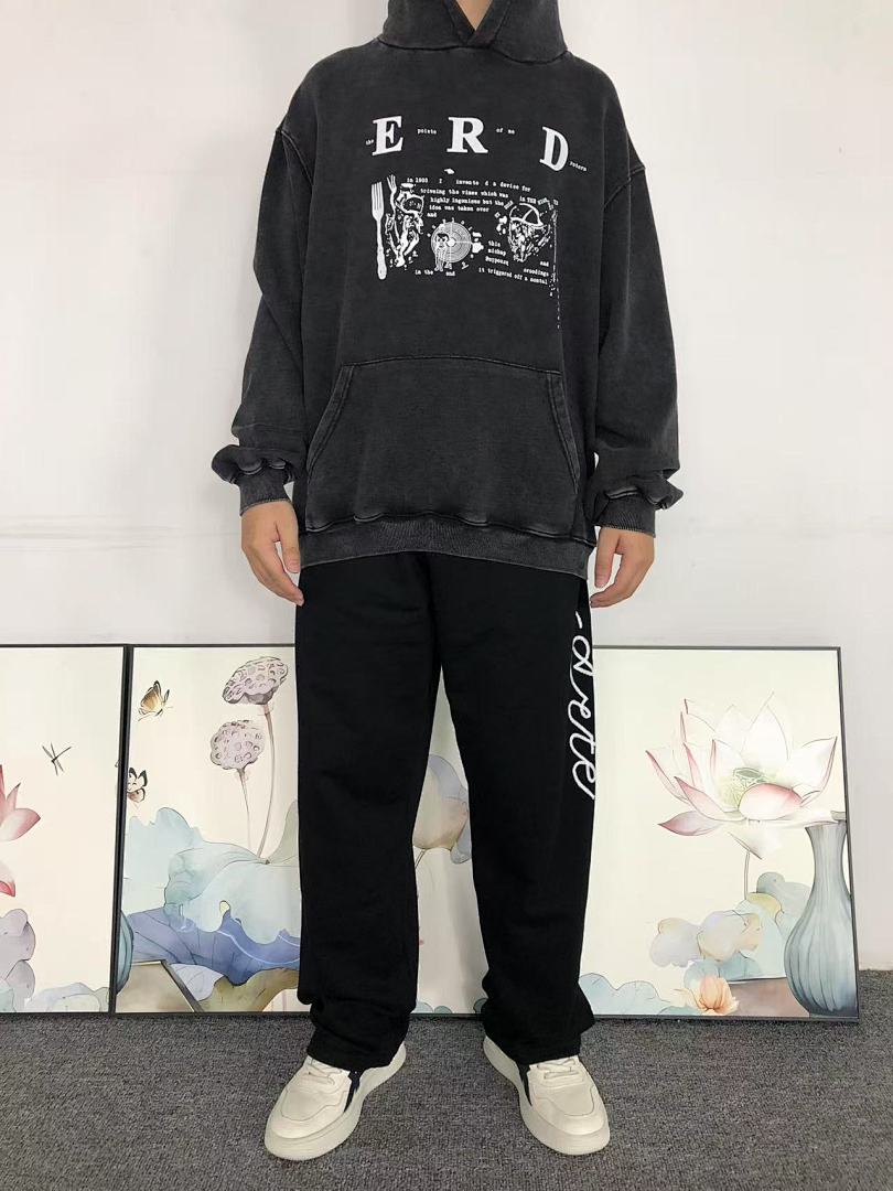 Chanel 135 ENFANTS RICHES DEPRIMES HOODIE 580701117 (Im 170Cm 60Kg I Wear Size S In The Phot) - Image 3