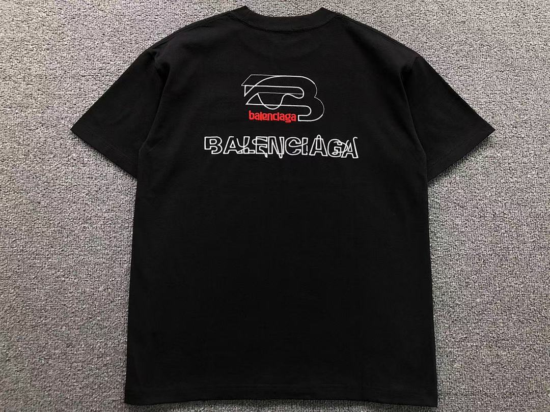 Balenciaga 108 B⭐L⭐⭐⭐IA⭐A T-SHIRT 2162308125 (Im 170Cm 60Kg I Wear Size S In The Phot) - Image 13