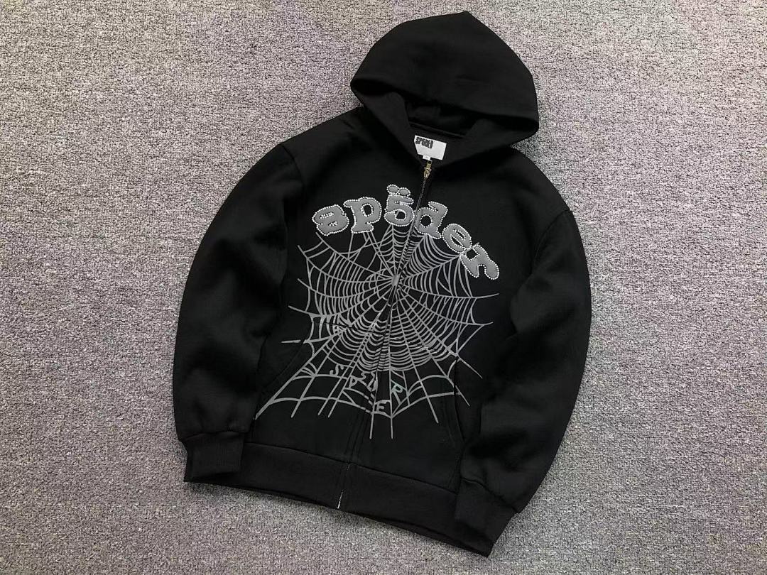 Sp5der TROUSERS125 SP5DER HOODIE - Image 9