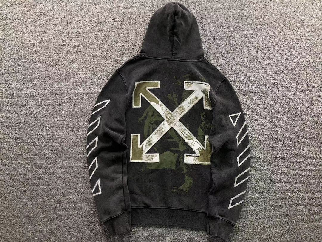 Off-White 195 OFF-WHITE HOODIE 59013019 (Im 170Cm 60Kg I Wear Size S In The Phot) - Image 6