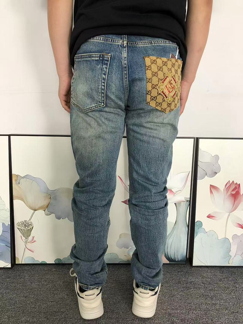 Gucci 247 G⭐C⭐I TROUSERS 2203192205 (Im 170Cm 60Kg I Wear Size 32 In The Phot) - Image 4