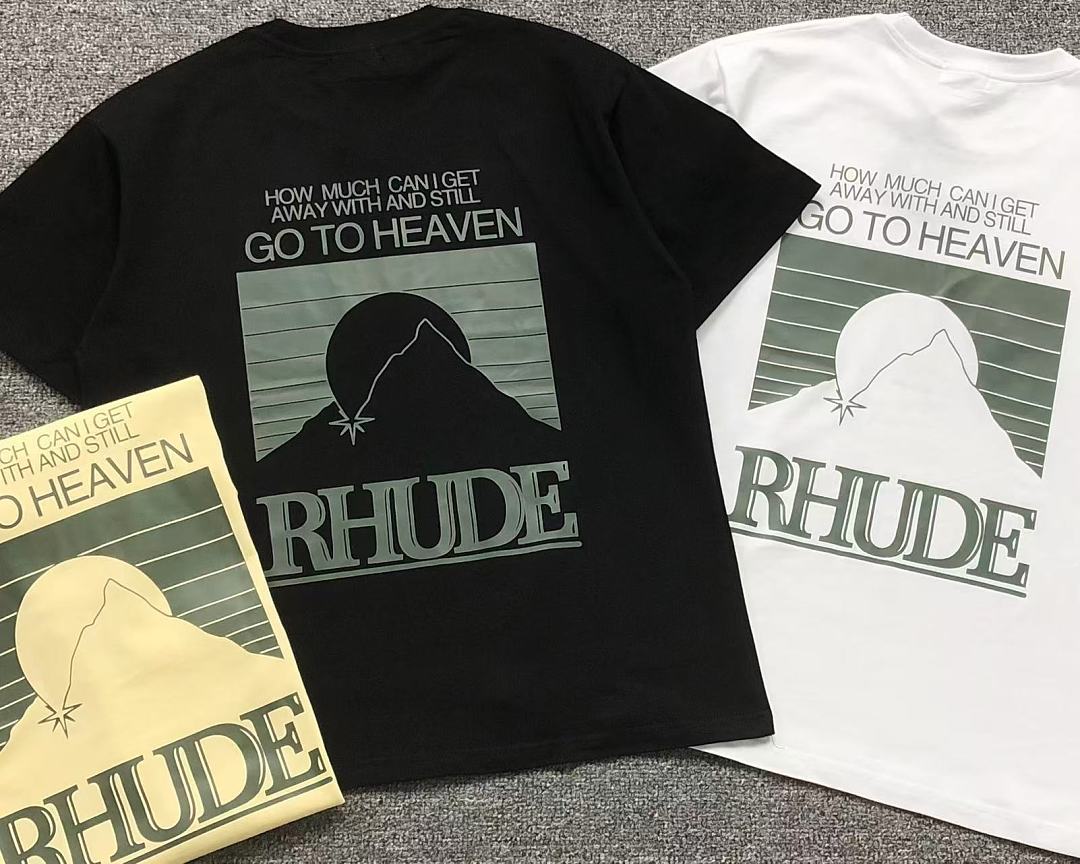 Rhude 105 RHUDE T-SHIRT 3208060717 (Im 170Cm 60Kg I Wear Size S In The Phot) - Image 6