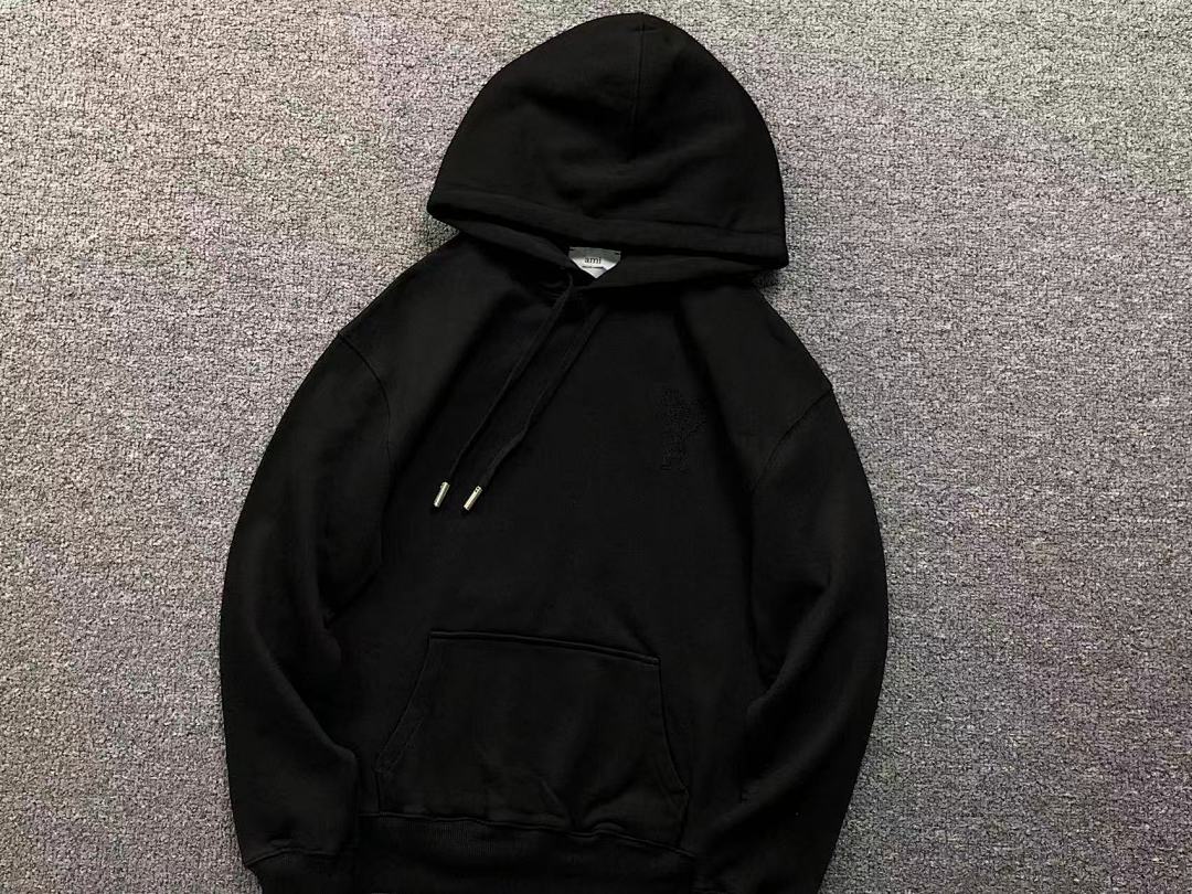 AMI 158 AMI HOODIE 3201081417 (Im 170Cm 60Kg I Wear Size S In The Phot) - Image 18