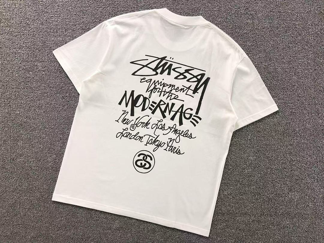 Stussy 78 STUSSY T-SHIRT 571202123 (Im 170Cm 60Kg I Wear Size M In The Phot) - Image 13