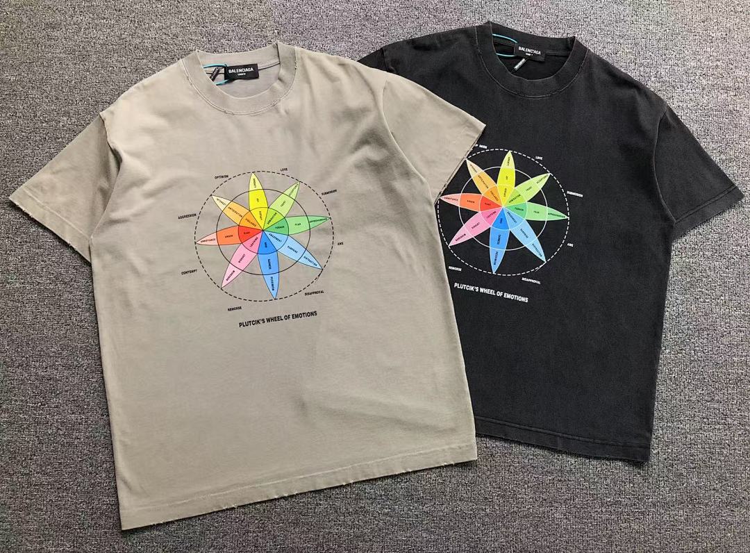 Balenciaga 128 B⭐L⭐⭐⭐IA⭐A T-SHIRT 213041821 (Im 170Cm 55Kg I Wear Size L In The Phot) - Image 5