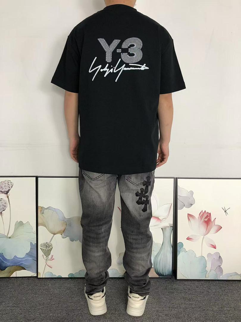 Y-3 118 Y-3 T-SHIRT 3201120621 (Im 170Cm 60Kg I Wear Size M In The Phot) - Image 4