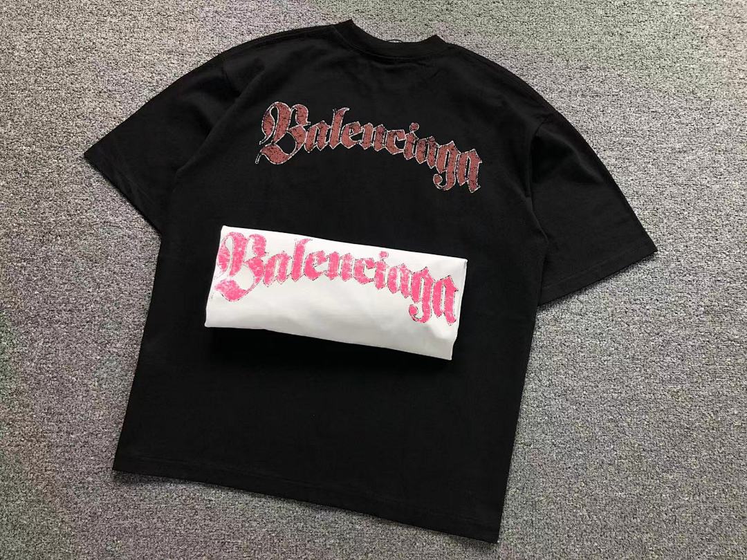 Balenciaga 118 B⭐L⭐⭐⭐IA⭐A T-SHIRT 3203240721 (Im 170Cm 60Kg I Wear Size S In The Phot) - Image 16