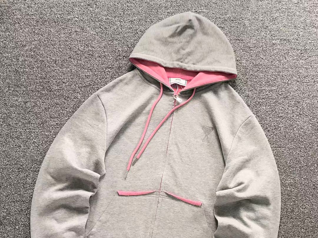 AMI 165 AMI HOODIE 3207171503 (Im 170Cm 60Kg I Wear Size M In The Phot) - Image 15