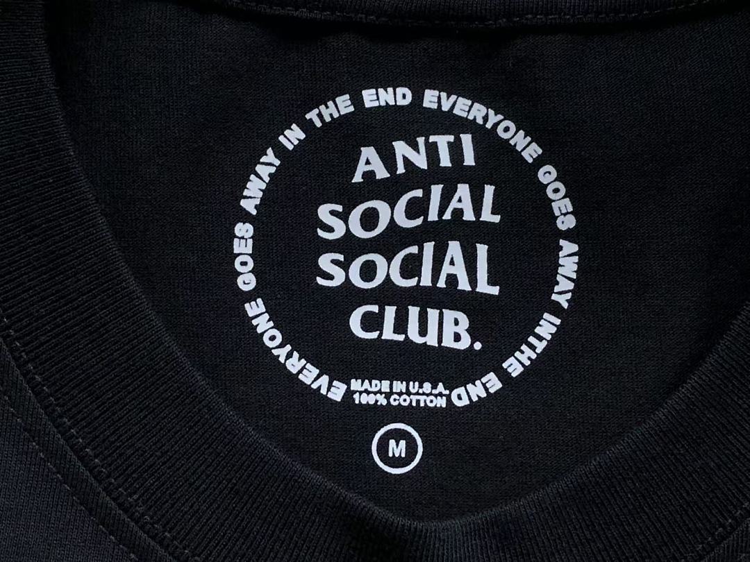 Christian Louboutin 85 ANTI SOCIAL CLUB T-SHIRT 1111191002 (Im 170Cm 60Kg I Wear Size M In The Phot) - Image 26