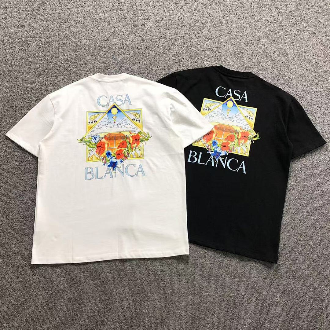 Casablanca 88 CASABLANCA T-SHIRT 123280432 (Im 170Cm 60Kg I Wear Size L In The Phot)