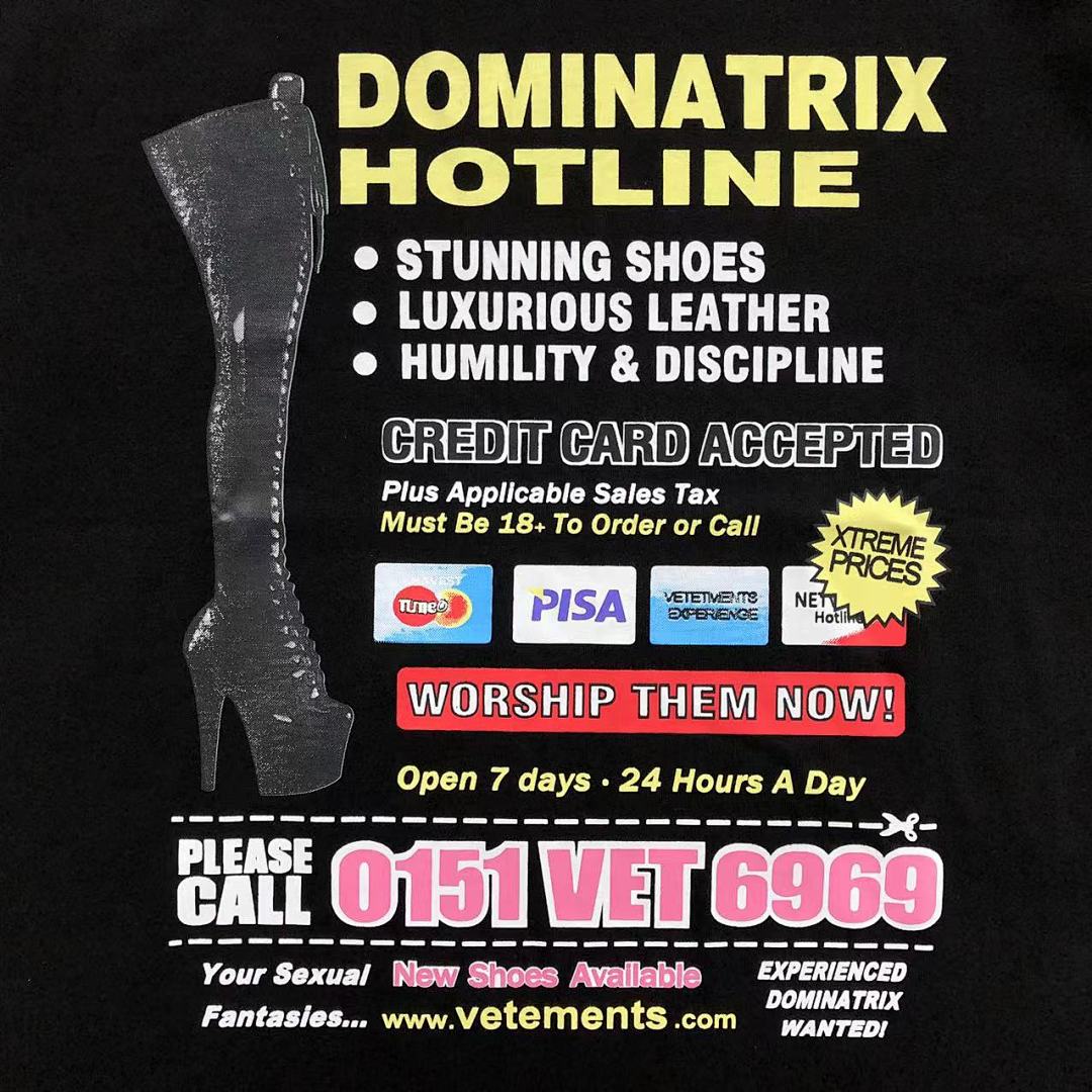 Vetements 95 VETEMENTS T-SHIRT 41081209145 (Im 170Cm 60Kg I Wear Size S In The Phot) - Image 8