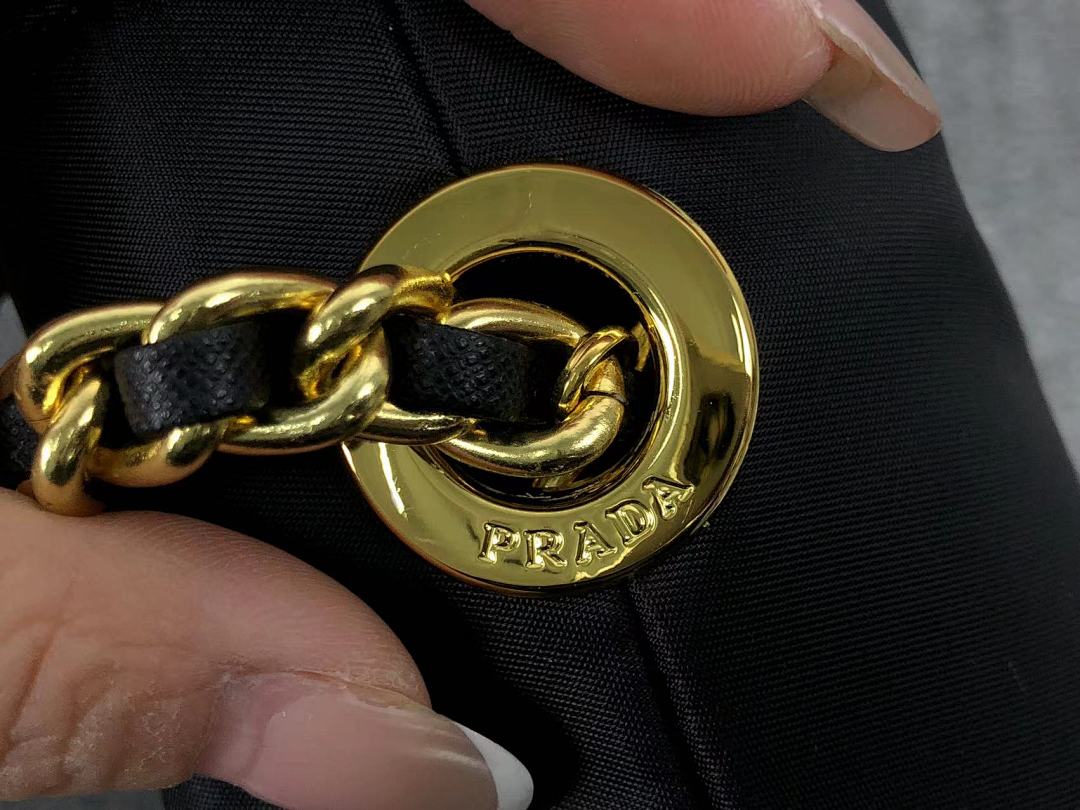 Prada 315 P⭐A⭐A BAG 411110875 (Long 27CM* Wide 8CM* High 20CM) - Image 11