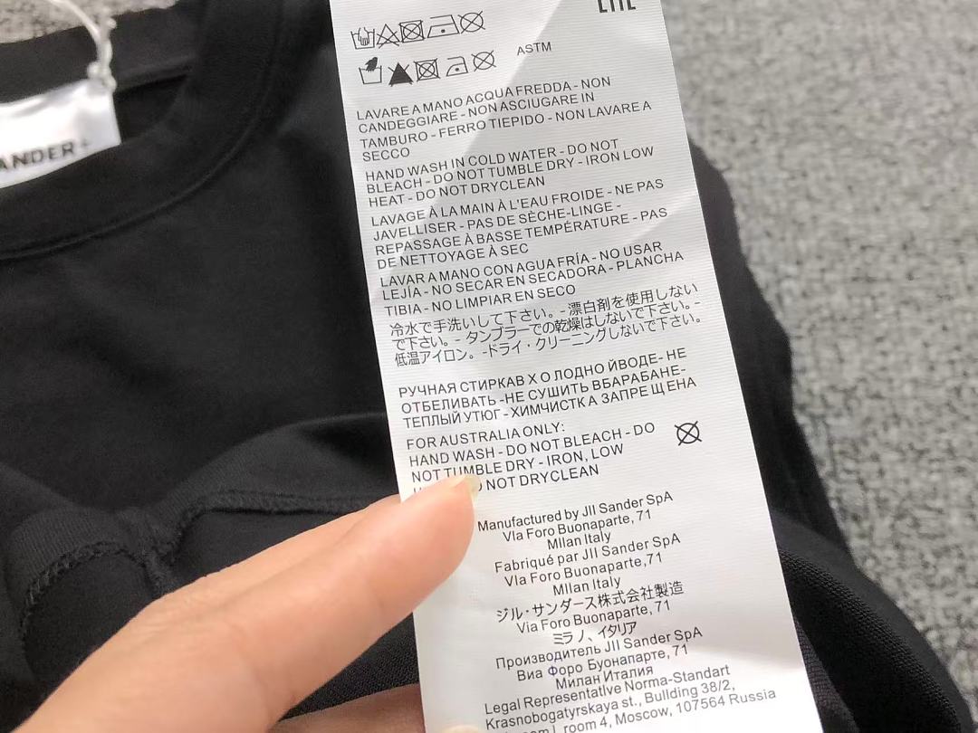 Jil Sander 125 JIL SANDER T-SHIRT 2207252317 (Im 170Cm 60Kg I Wear Size S In The Phot) - Image 20