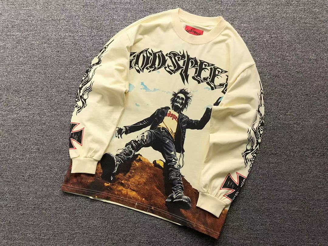 Godspeed 128 GO⭐S⭐E⭐D LONG SLEEVED 4105073917 (Im 170Cm 60Kg I Wear Size S In The Phot) - Image 7