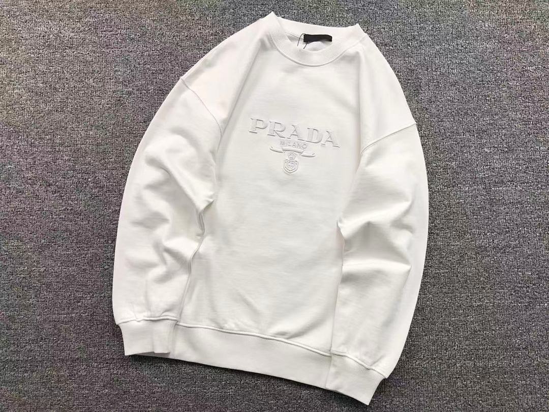 Prada 128 P⭐A⭐A HOODIE 510117981 (Im 170Cm 60Kg I Wear Size S In The Phot) - Image 10
